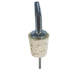 285-30 Chrome Tapered Pourer with gallon wood cork